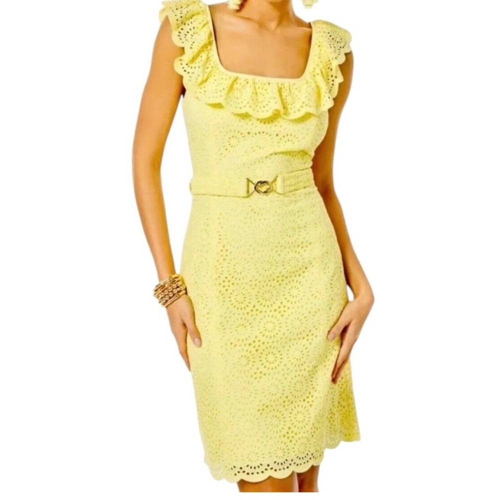 Lilly Pulitzer Ryann Eyelet Shift Dress